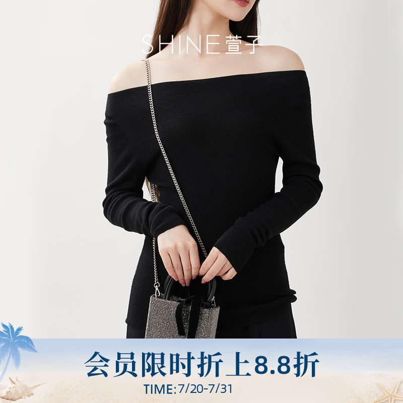 萱子简约大气单肩包斜挎包