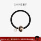 SHINE萱子饰品都市骏影系列精致百搭皮筋发圈通勤扎头发发绳奢华