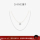 SHINE萱子饰品淡水珍珠闪耀套链多层项链生日礼物