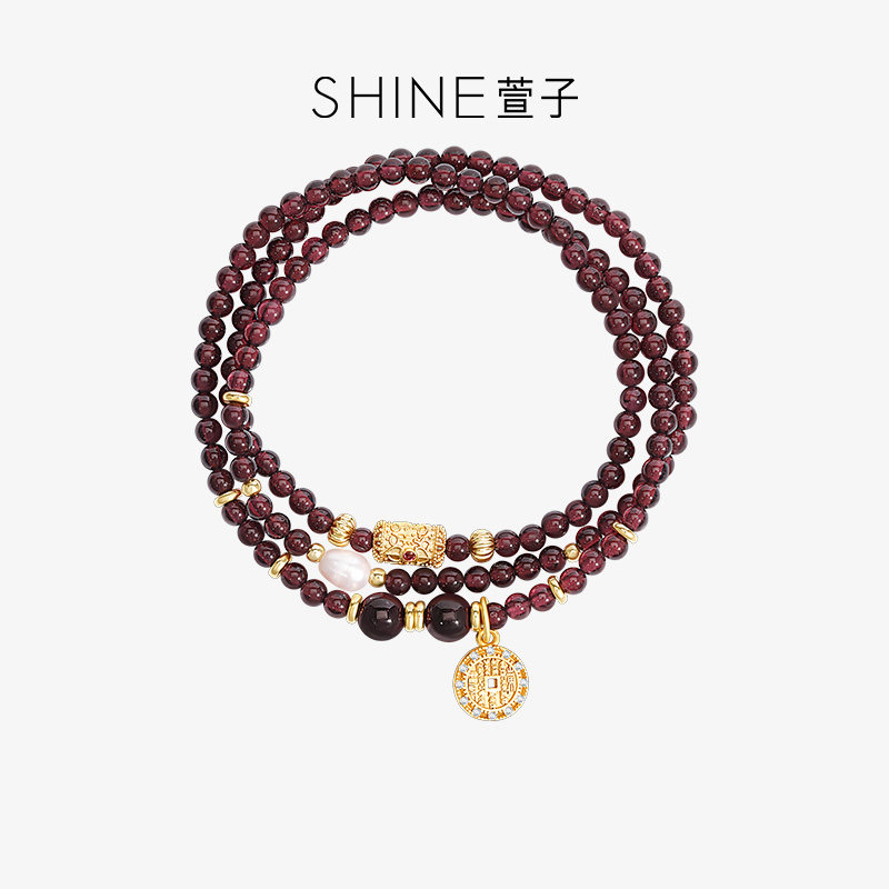 【七七酱直播间】SHINE萱子饰品新中式精致叠戴串珠手链时尚百搭