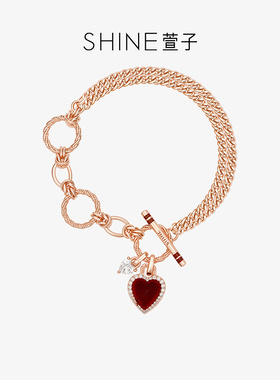 SHINE萱子爱心波波系列手链