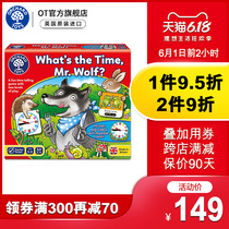 What time did the wolf import the original orchard toys for children's board games