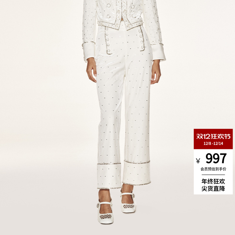 自然腰LEFAME长裤裤子