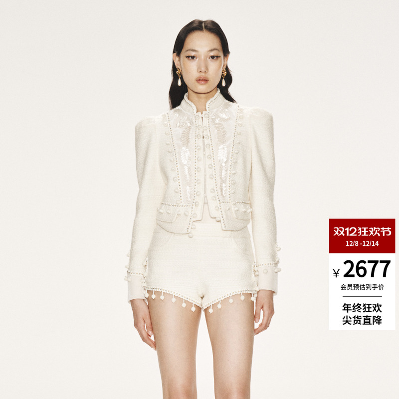 LEFAME宫廷风短款短外套