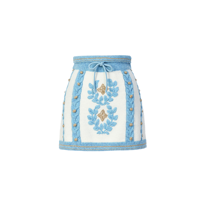 LEFAME短款复古百搭半裙