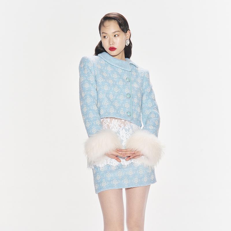 LEFAME优雅千金风短外套