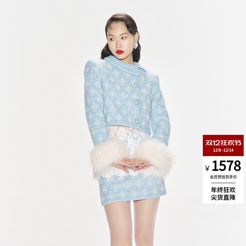 LEFAME优雅千金风短外套