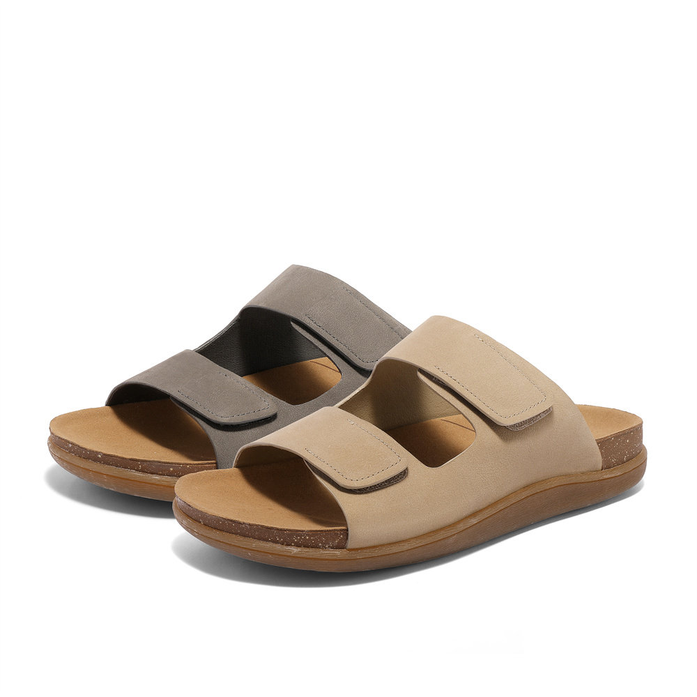 森达勃肯鞋男款2025夏新商场同款舒适轻便平底凉鞋K4730BL5,流行男鞋,休闲凉鞋,淘宝优惠券,粉丝福利购,淘宝优惠卷