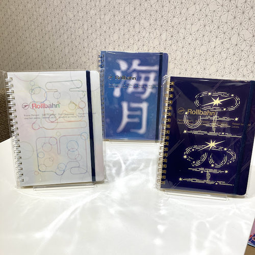 现货！日本Rollbahn2026夏季Moji限定 网格笔记本 星空 海月 透明