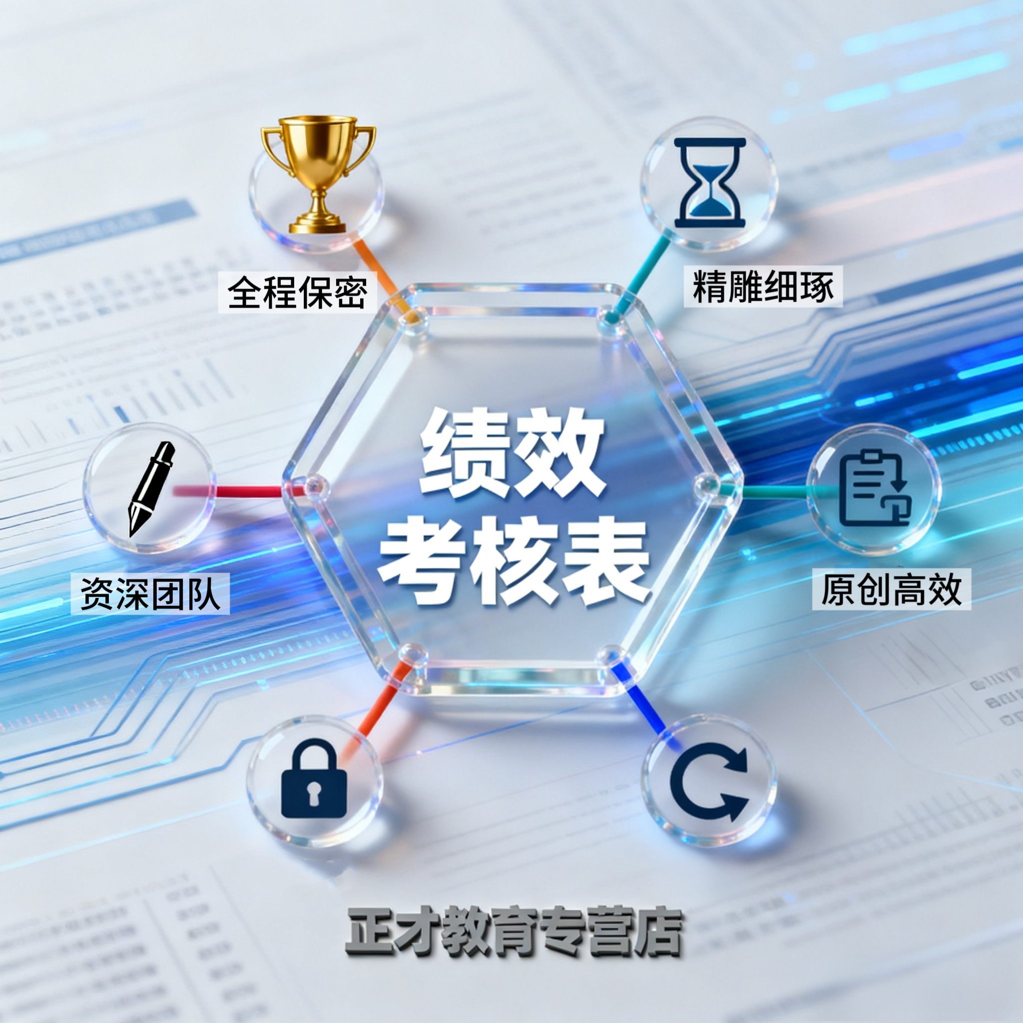 代写绩效考核表企业绩效评估方案岗位 KPI指标设计考核量表绩效代