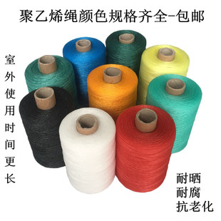 4mm尼龙绳子聚乙烯绳捆绑绳园艺绳大鹏绳吊蔓绳细粗绳塑料绳 1mm