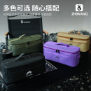 户外露营餐具收纳袋多功能野营炊具厨具碗筷收纳包便携灯具防撞包