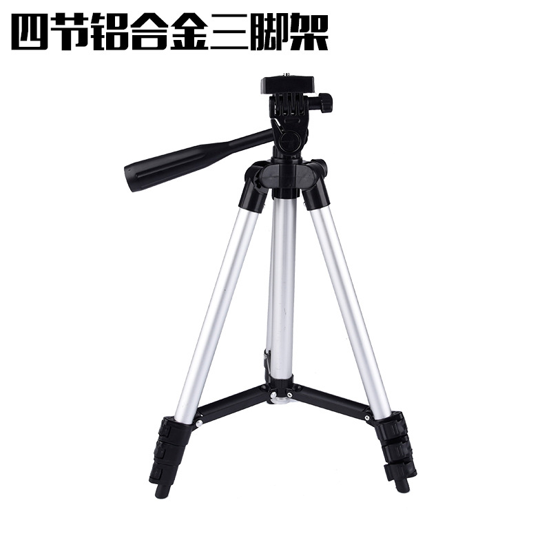 手机三角架美拍视频户外自拍支架夜钓灯三脚架加高支架稳定三脚架