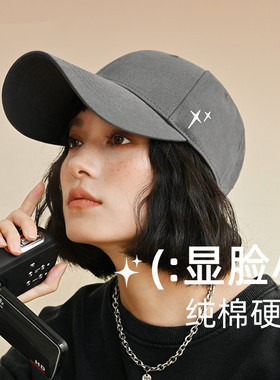 CACUSS秋冬大头宽檐防晒棒球帽