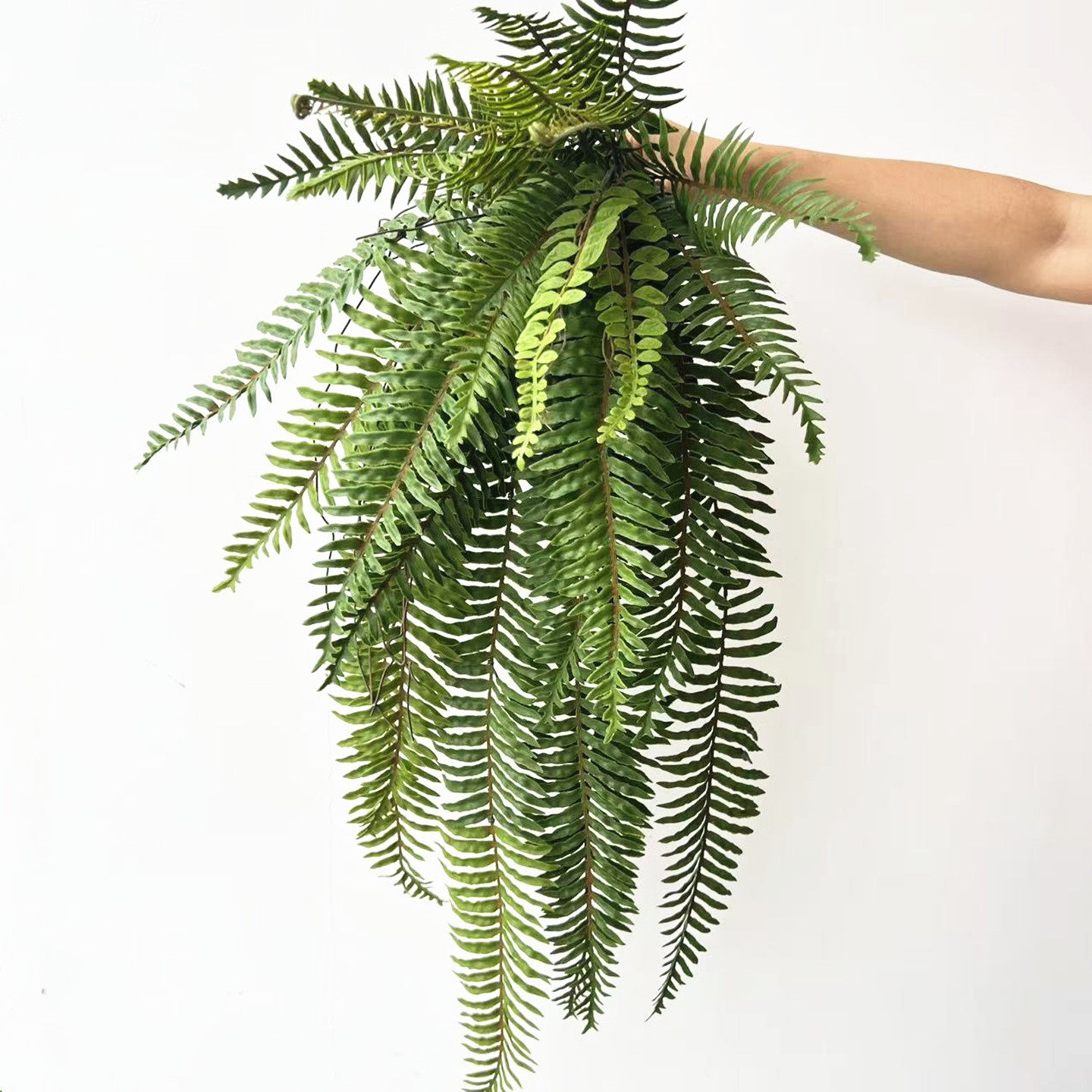 仿真霸王蕨软胶手感垂挂