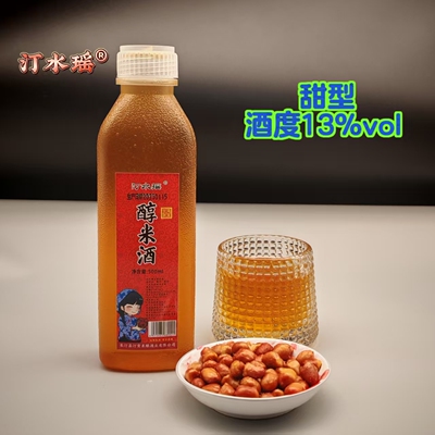 汀水瑶长汀糯米酒500mlPP瓶