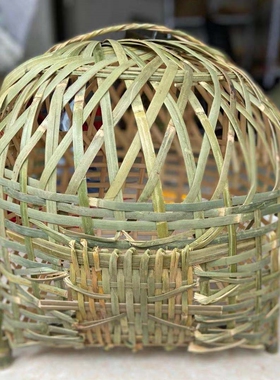 家用母鸡笼竹编鸡笼家用农用可用于养鸡鹅鸭猫狗各种家禽动物笼子