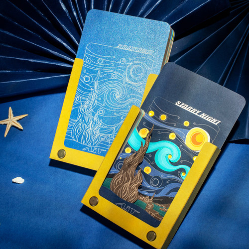 梵高星空3D立体便签AITCARD礼品