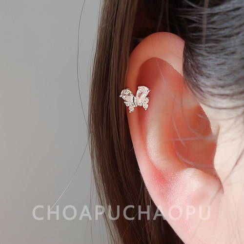 潮普纯银针其他女螺丝拧