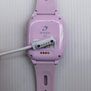 适用清华同方S05儿童电话手表充电线器能手环通用触4点磁吸数据线