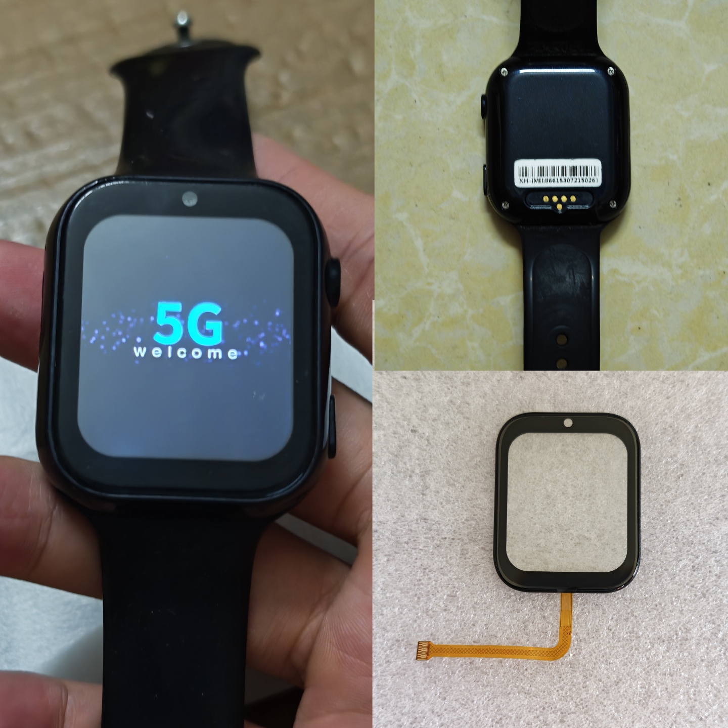 适用班比兔Z77+希比兔S70玻璃屏触摸屏Q1018B(QCY)C38F原装外屏幕