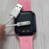 原装 智能手环通用245触点针磁吸数据线连接 儿童电话手表充电线器