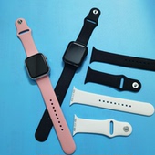 适电话手表表带子藤园D1微卫士 上学派Y09W软硅胶表链腕带希比兔