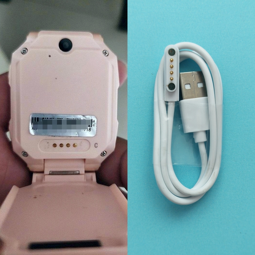 适用Z6S儿童电话手表充电器USB充电线电源线数据线配件四针充电线
