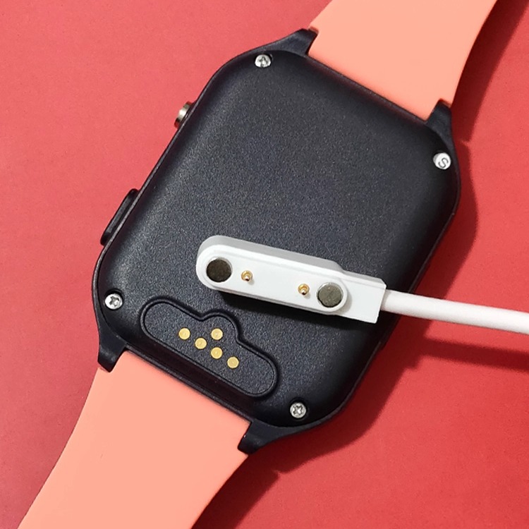 原款新款usb儿童电话手表器45触点针360智能手环磁力磁吸充电线