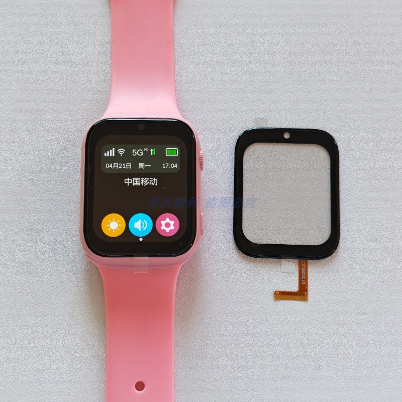 Q1352B(QCY)电话手表屏幕外屏金麦客JMK-F9手表触摸外屏表带JJ100