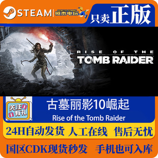 Steam正版游戏 古墓丽影10崛起Rise of the Tomb Raider激活码CDK