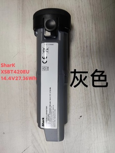 适用于shark鲨客XSBT420蒸汽拖把吸尘器电池14.4V27.36Wh全新灰色