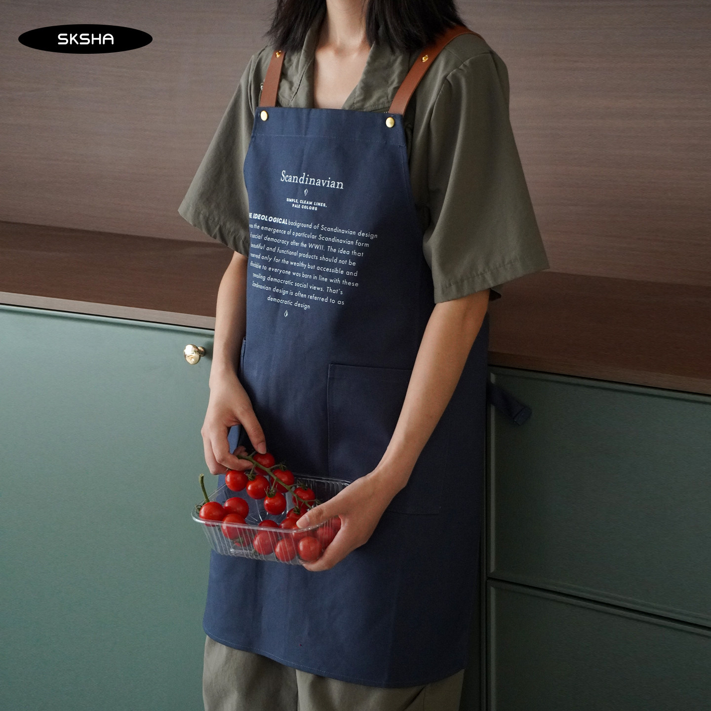 围裙高级感年轻款女高颜值防污防油2025新款网红厨房做饭法式围裙,家庭/个人清洁工具,围裙,淘宝优惠券,粉丝福利购,淘宝优惠卷