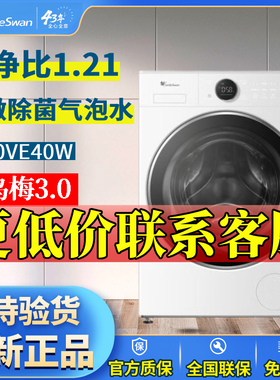 Littleswan/小天鹅 TG10VE40W小乌梅3.0全自动变频滚筒洗衣机白色
