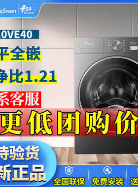 Littleswan/小天鹅 TG10VE40小乌梅3.0洗衣机滚筒全自动变频10KG