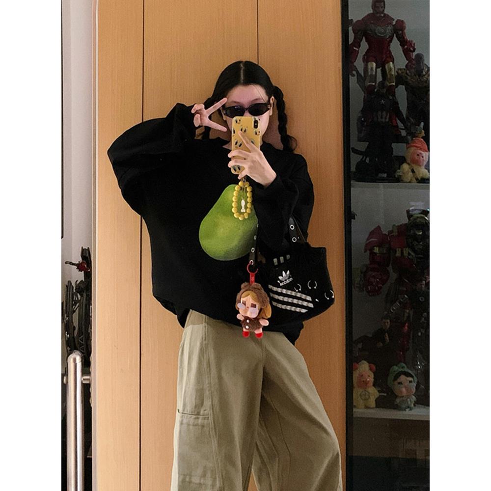 轻语STUDIO美式减龄宽松梨