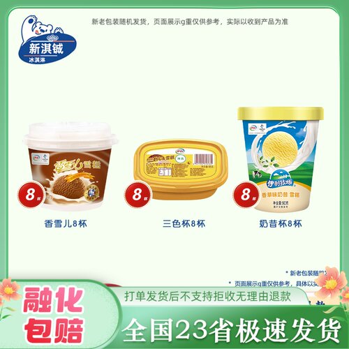 伊利香雪儿牛奶巧克力味冰淇淋