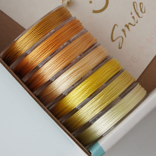 【同色系】编绳常用色系手绳diy线材8大色系