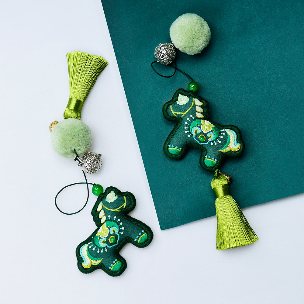 花寄手工刺绣diy材料包中国生肖