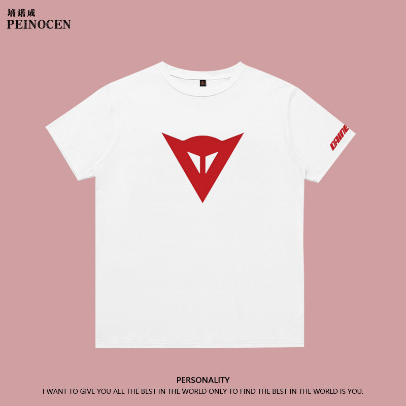 丹尼斯t恤机车摩托车短袖李中毅愤怒之光同款DAINESE半袖男体恤