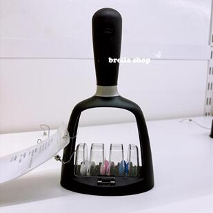 IKEA宜家代购 华兰德多功能家用磨刀器磨刀石 安全手持打磨器磨刃