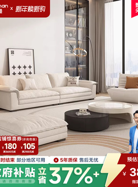 帕沙曼 布艺沙发脚踏意式极简卧室客厅阳台方踏休闲单人位沙发
