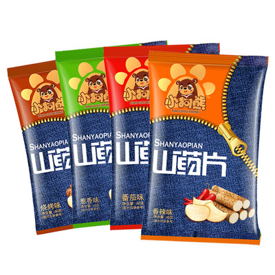 山药片 山药脆 薯片薄片手工膨化食品礼包儿童零食 三份仅29.8元