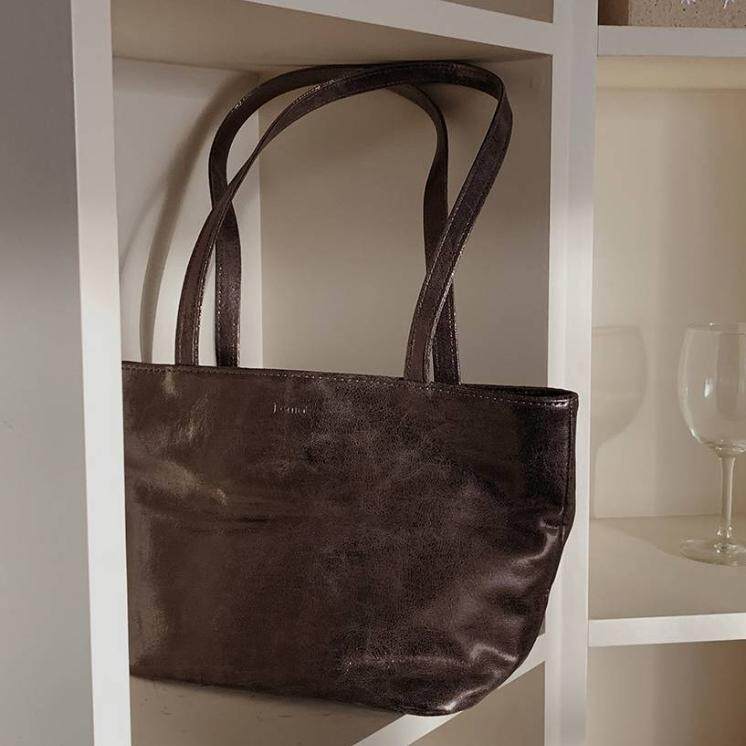 Slowand韩国官网自制女装代购24 LENTO.时尚简约优雅女士单肩包