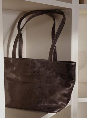 Slowand韩国官网自制女装代购24 LENTO.时尚简约优雅女士单肩包