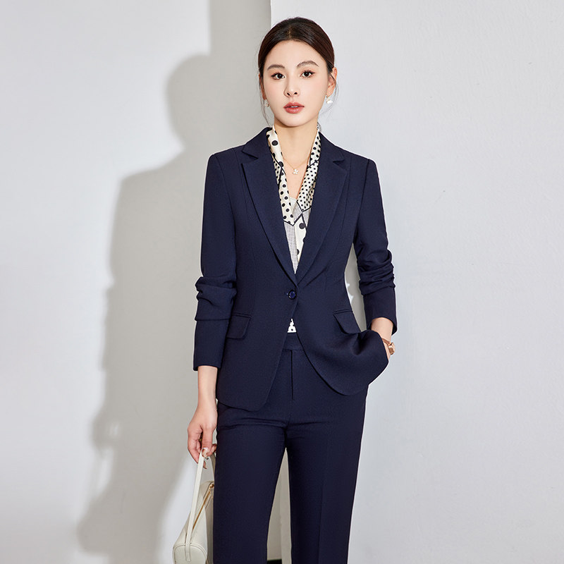秋冬西服套装女职业正装高级感