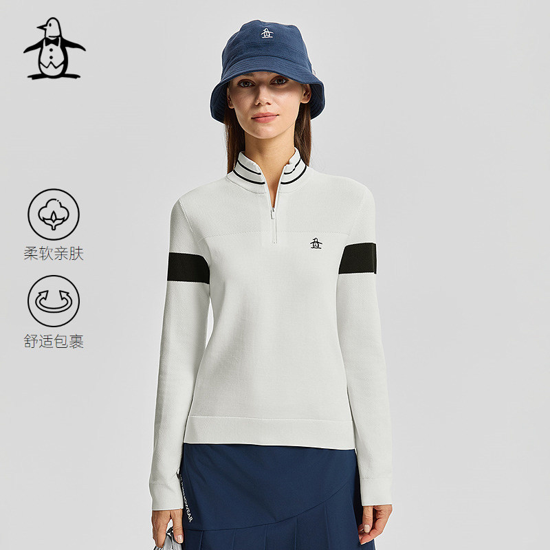 【触感细腻】Munsingwear万星威休闲秋冬女士长袖圆领针织衫毛衣,女装/女士精品,毛衣,淘宝优惠券,粉丝福利购,淘宝优惠卷