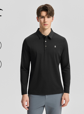 MUNSINGWEAR万星威高尔夫男士春夏通勤长袖t恤休闲运动休闲POLO衫