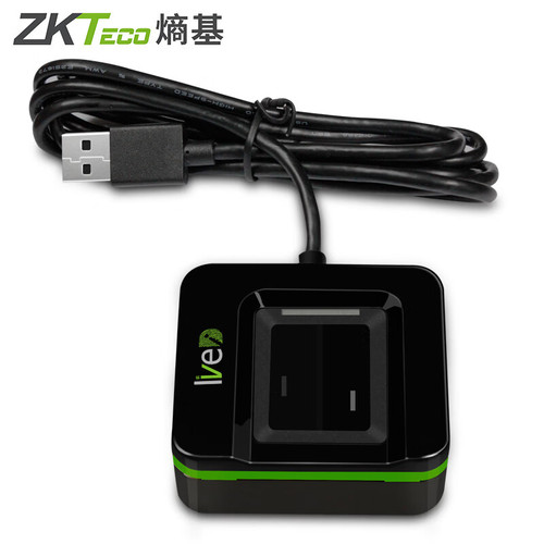ZKTECO熵基科技Live20R指纹识别采集器扫描仪医院驾校仪录入仪器