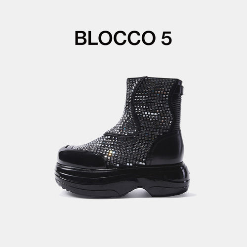 BLOCCO5时尚通勤冬季新款增高